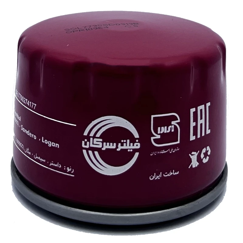فیلتر روغن خودرو سرکان مدل SF 7798 مناسب برای رنو داستر